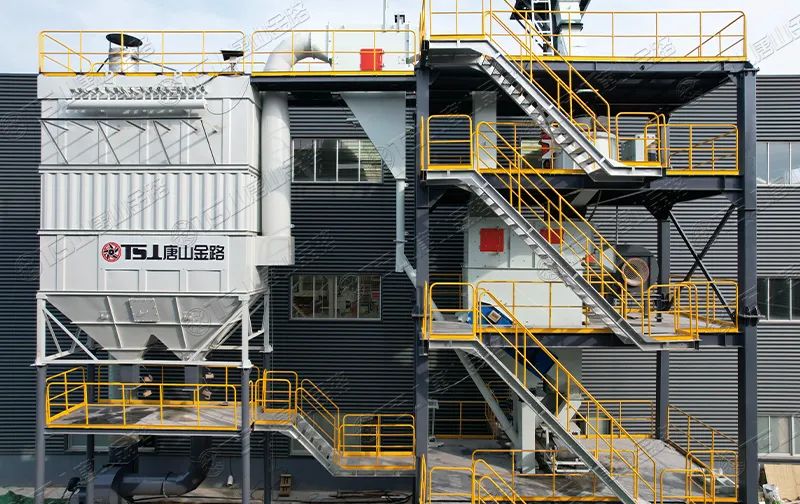 浙江干法制砂樓項目安裝飛快，馬上完工！