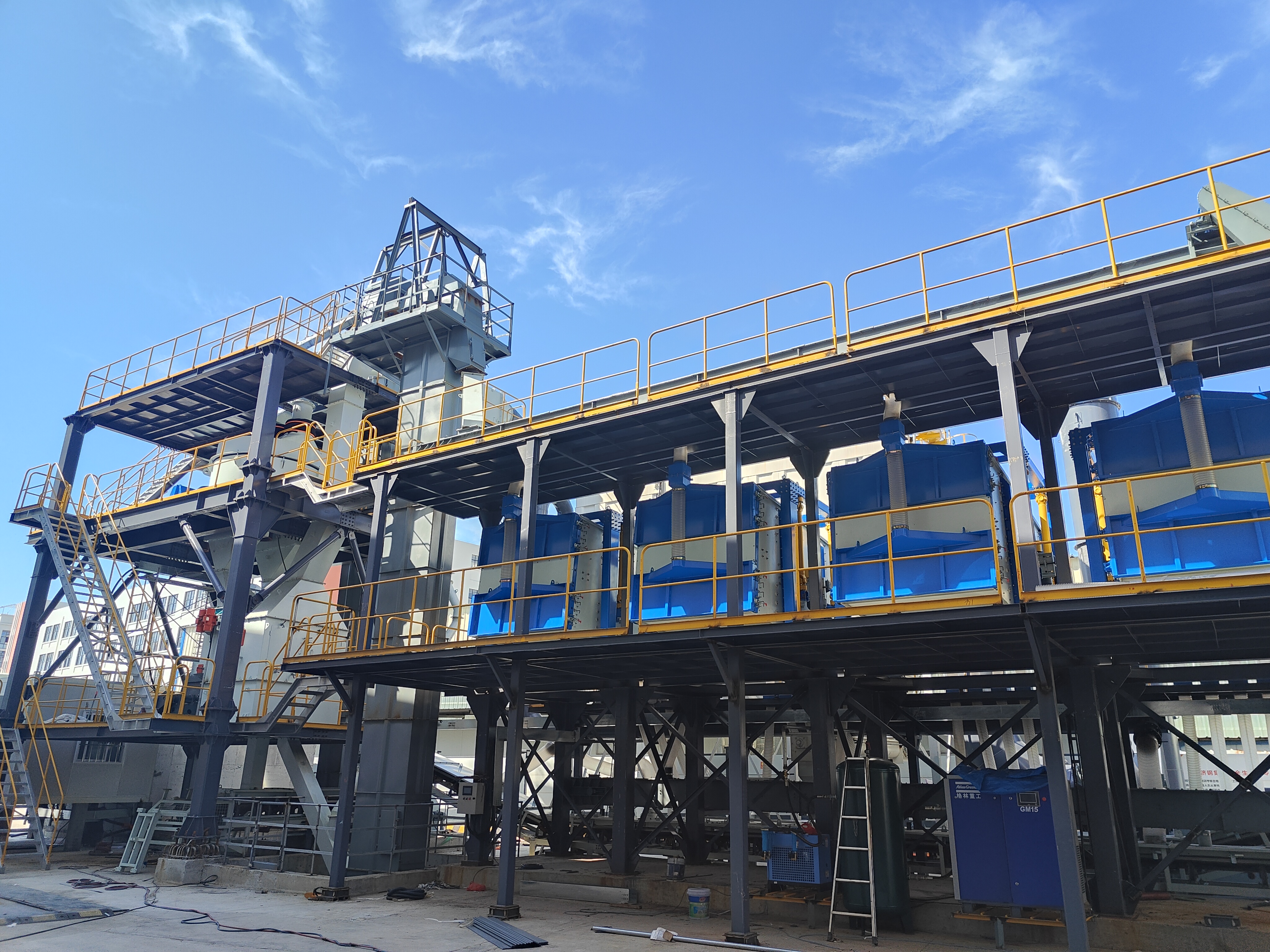 干法制砂樓：讓鋼渣變廢為寶，生產(chǎn)多元機(jī)制砂