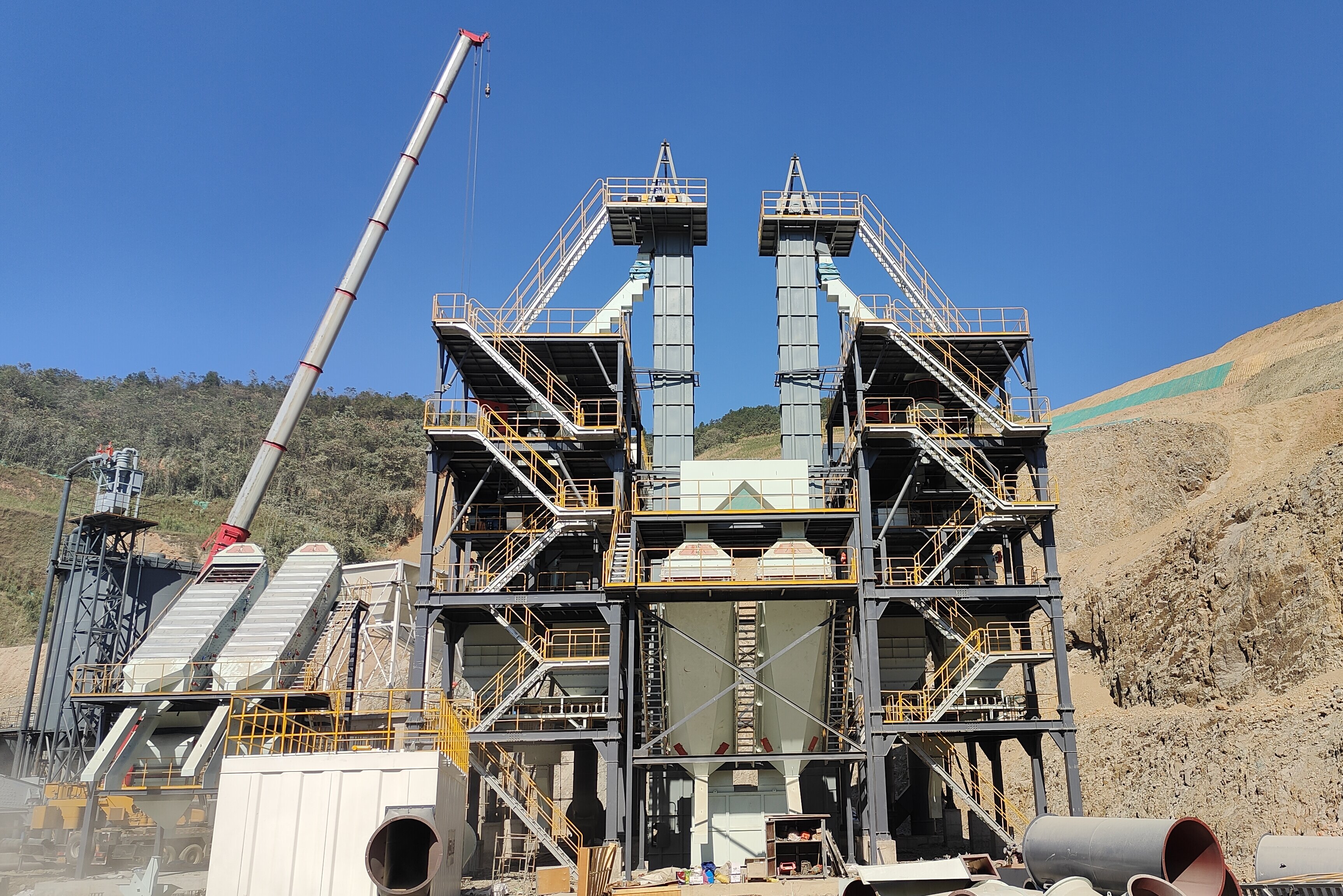 干法制砂樓生產(chǎn)的機制砂與水洗砂，誰的品質(zhì)更勝一籌？